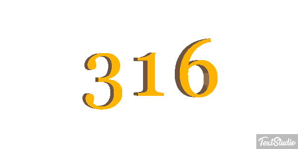 316 テキスト効果