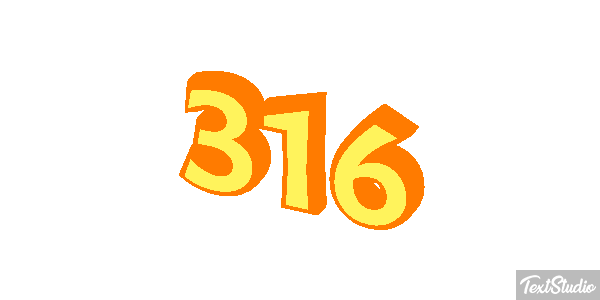 316 テキスト効果