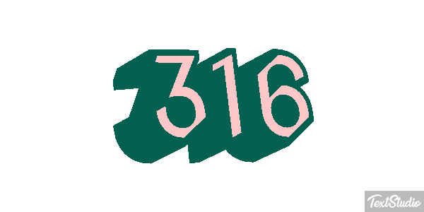 316 テキスト効果