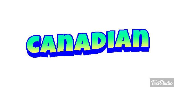 Canadian Efekt tekstowy