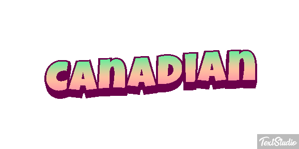 Canadian Efekt tekstowy