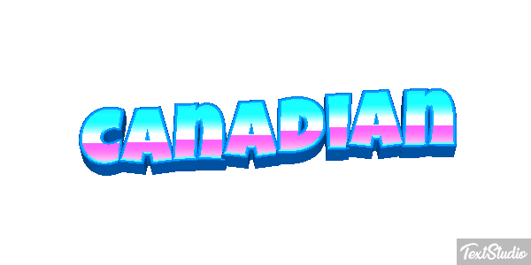 Canadian Efekt tekstowy