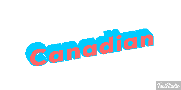 Canadian Efekt tekstowy