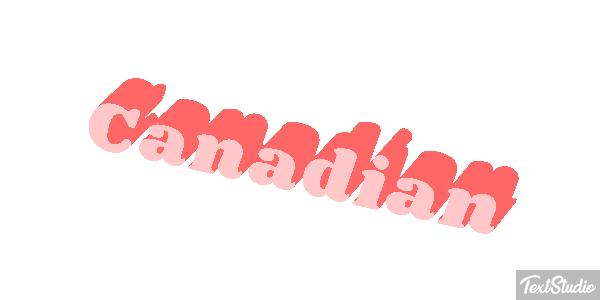Canadian Efekt tekstowy