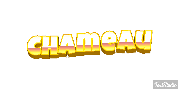 Chameau Effet de texte
