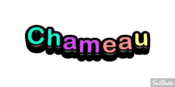 Chameau Effet de texte