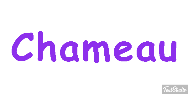 Chameau Effet de texte