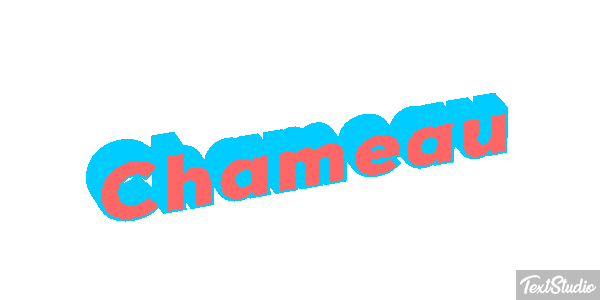 Chameau Effet de texte