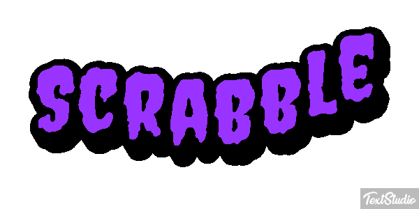 Scrabble Effet de texte