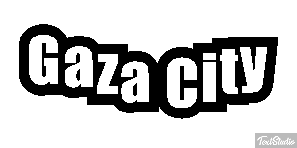 Gaza City Effetto testo