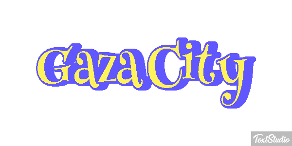 Gaza City Effetto testo
