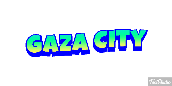 Gaza City Effetto testo