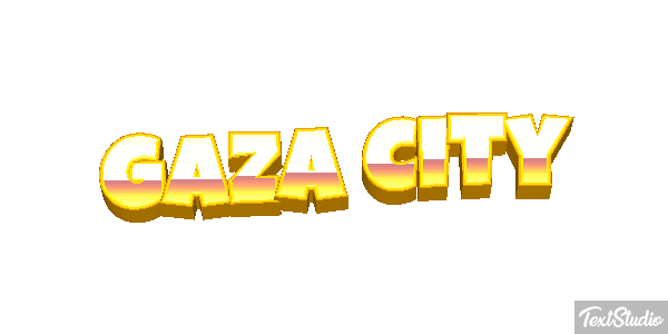 Gaza City Effetto testo
