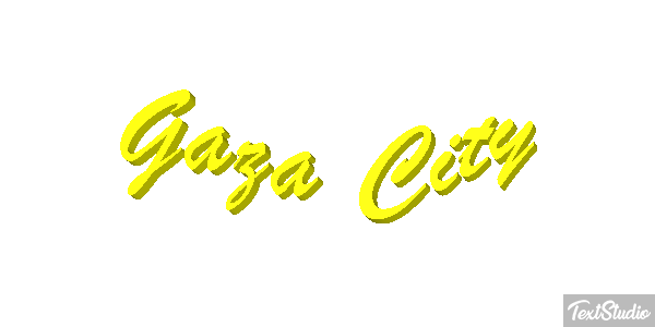 Gaza City Effetto testo