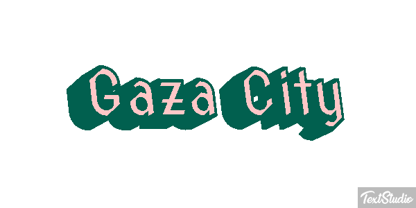 Gaza City Effetto testo