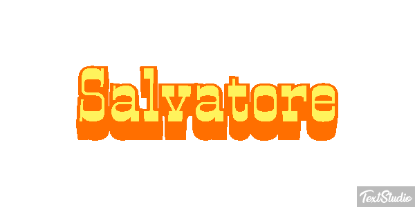 Salvatore Effetto testo