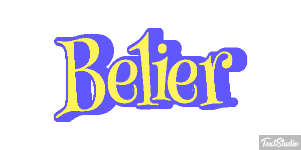 Bélier Текстовый эффект