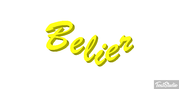Bélier Текстовый эффект