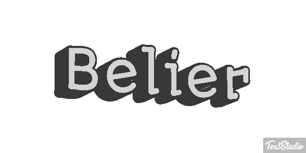 Bélier Текстовый эффект