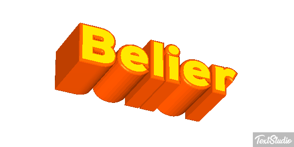 Bélier Текстовый эффект