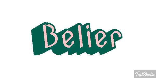 Bélier Текстовый эффект