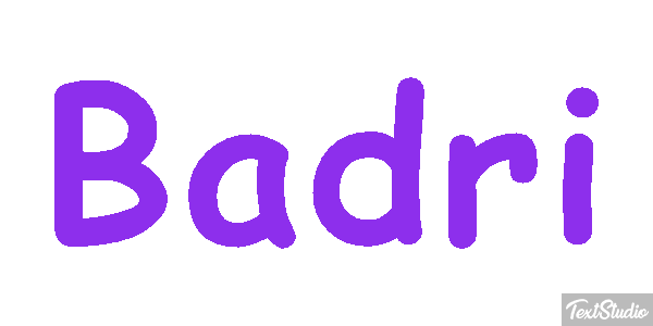 Badri Text effect