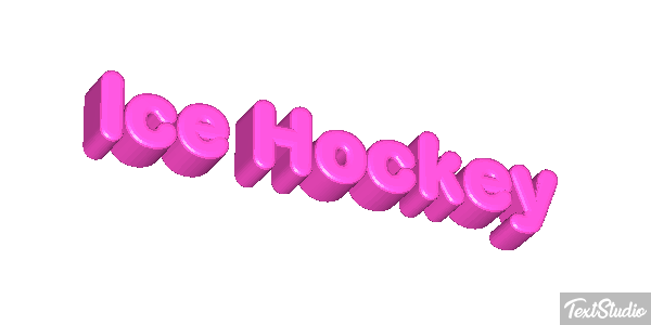 Ice Hockey Text effect