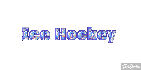 Ice Hockey Text effect