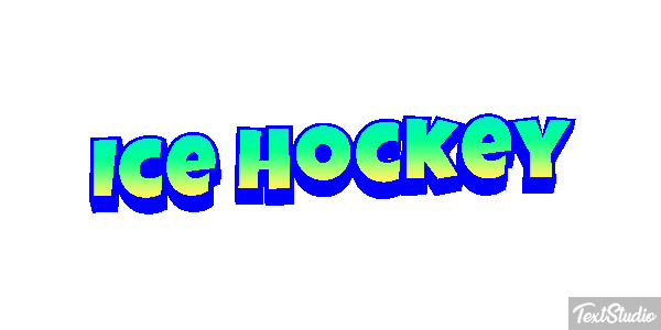 Ice Hockey Text effect