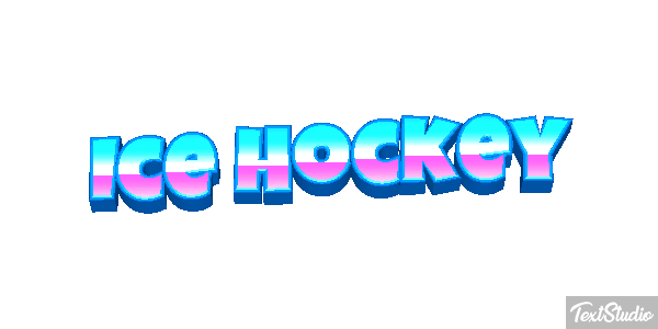 Ice Hockey Text effect