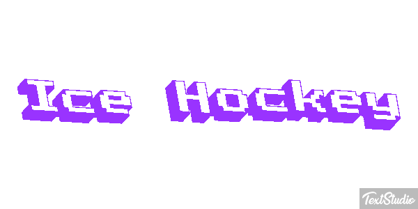 Ice Hockey Text effect