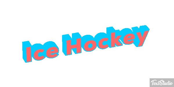 Ice Hockey Text effect