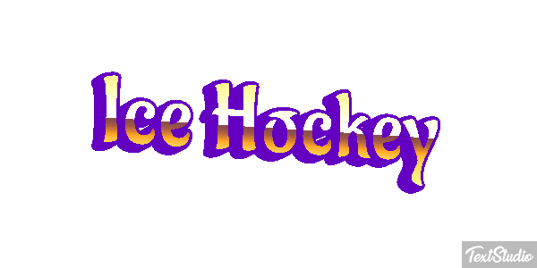 Ice Hockey Text effect
