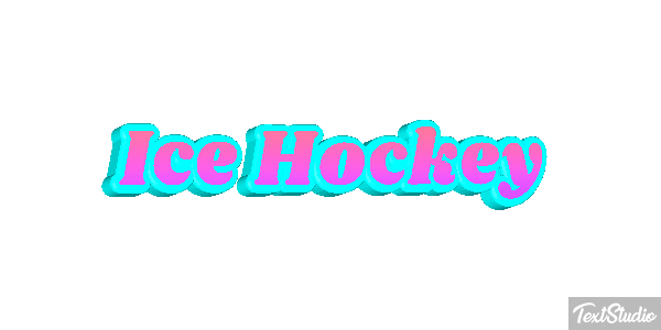 Ice Hockey Text effect