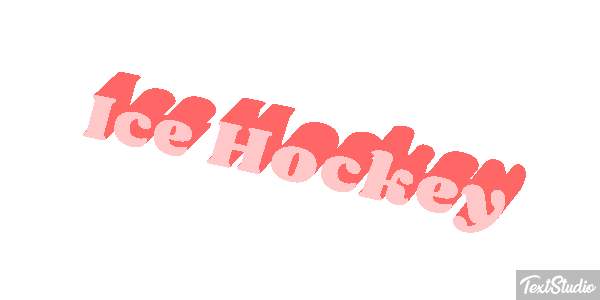 Ice Hockey Text effect