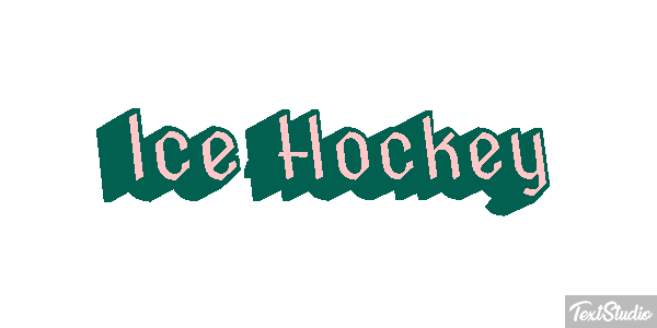 Ice Hockey Text effect