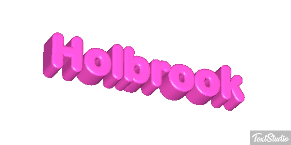 Holbrook Text effect