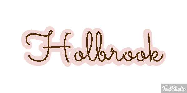 Holbrook Text effect