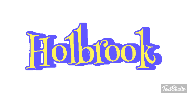 Holbrook Text effect