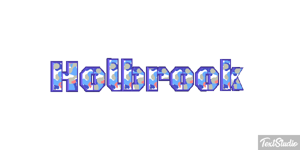 Holbrook Text effect