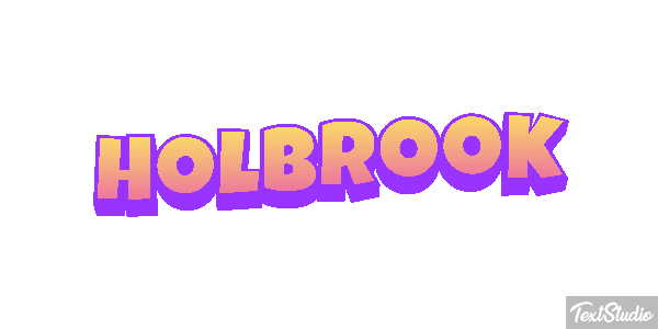 Holbrook Text effect