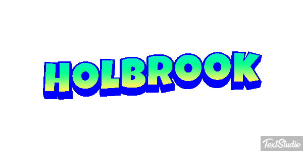 Holbrook Text effect