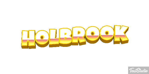 Holbrook Text effect