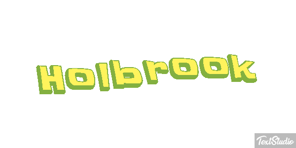 Holbrook Text effect