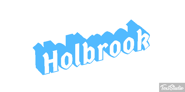 Holbrook Text effect