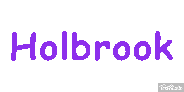 Holbrook Text effect