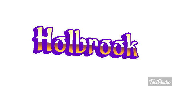 Holbrook Text effect