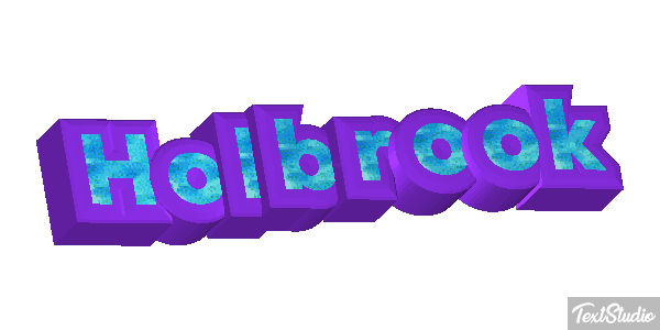 Holbrook Text effect