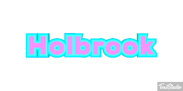 Holbrook Text effect