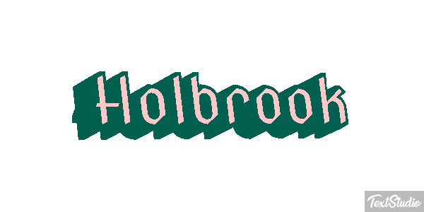 Holbrook Text effect